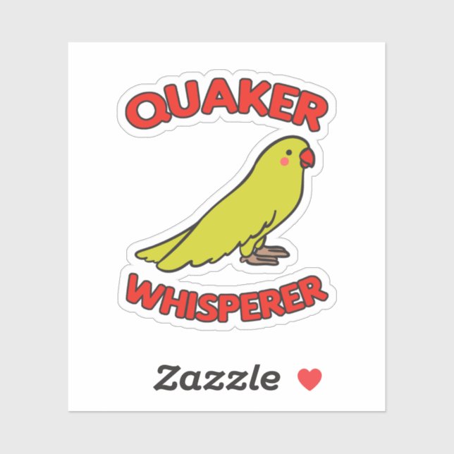 Quaker Whisperer Parrot (Sheet)
