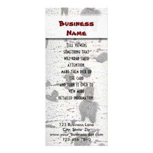 Quaking Aspen Bark Rack Card