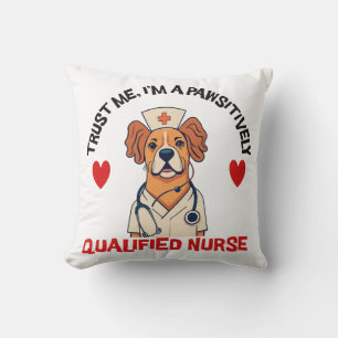Qualified Nurse Pawsitively Cushion