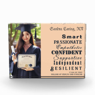 Qualities of Great Women, Nurse Graduation Photo Block