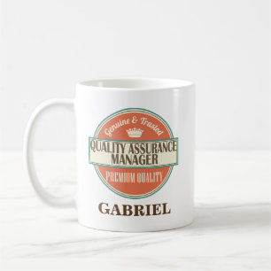 Quality Assurance Manager Personalised Mug Gift