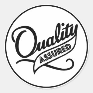 Quality Assured Classic Round Sticker