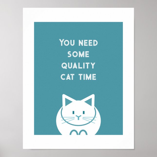 Quality Cat Time  Poster (Front)