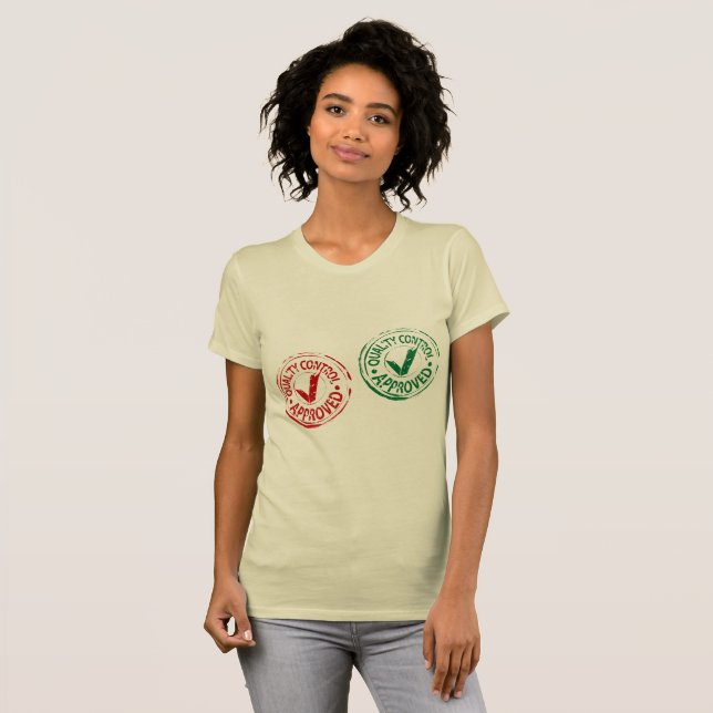 Quality Control Approved Womens T-Shirt (Front Full)