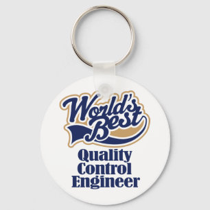 Quality Control Engineer Gift Key Ring