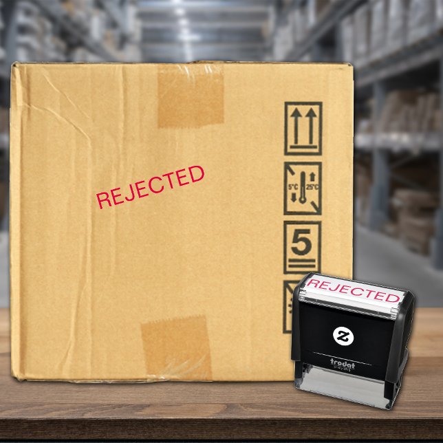 Quality Control Inspector "REJECTED" Self-inking Stamp (Creator Uploaded)
