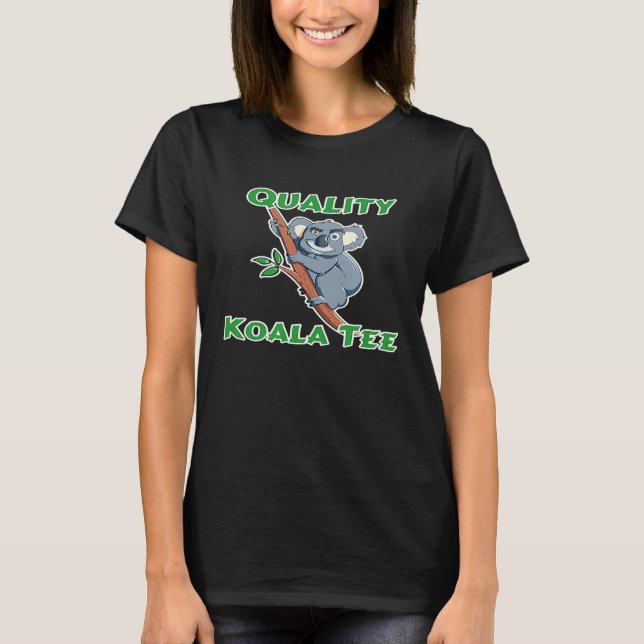 Quality Koala Tee Smirk (Front)