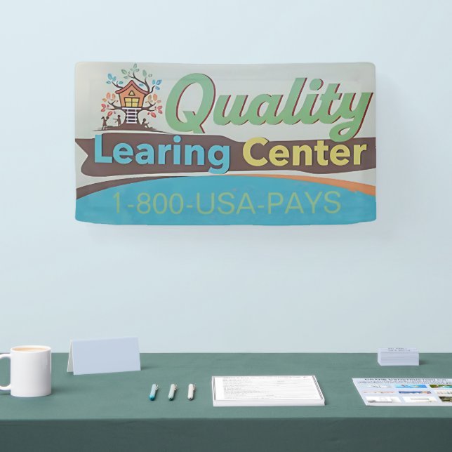 Quality Learing Center Banner (Tradeshow)