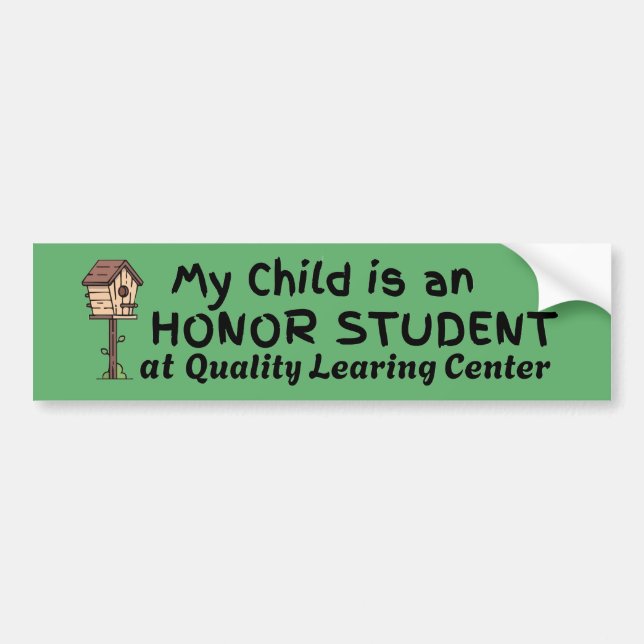 Quality Learing Center Sticker | Funny Viral Meme (Front)