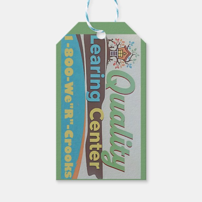 Quality Learing Centre Gift Tags (Front)