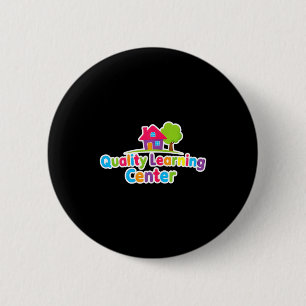 Quality Learning Center School Quote 6 Cm Round Badge