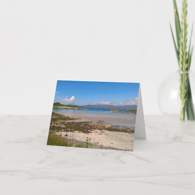 Quality Photographic Scenic Seascape Card Blank (Front)