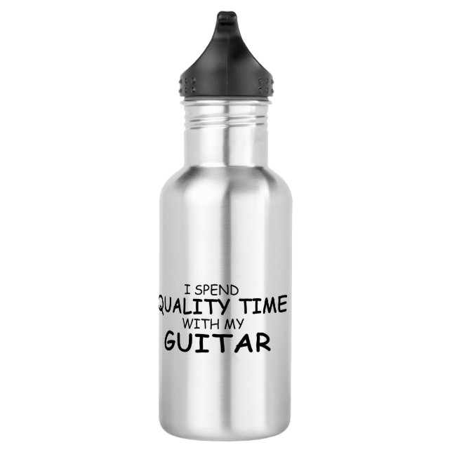 Quality Time Guitar 532 Ml Water Bottle (Right)