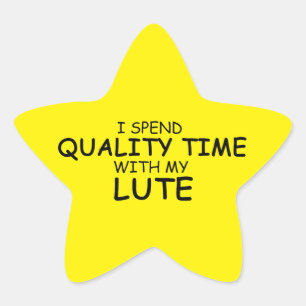 Quality Time Lute Star Sticker