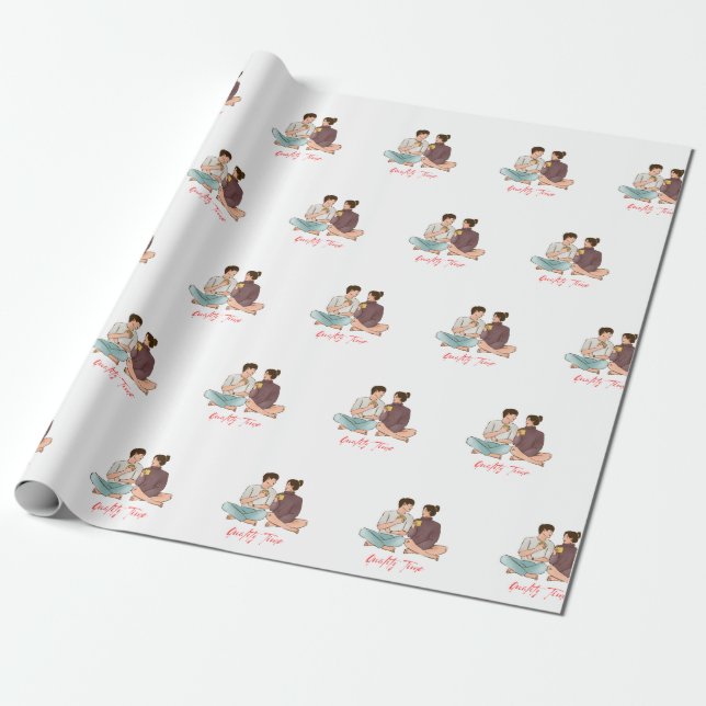  quality times Wrapping Paper (Unrolled)