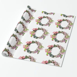 Quality Vintage Art Fairies and flowers gift wrap