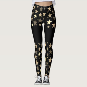 Quality Workout Leggings With Stars on Them
