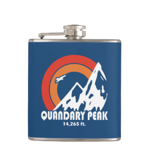 Quandary Peak Sun Eagle Hip Flask