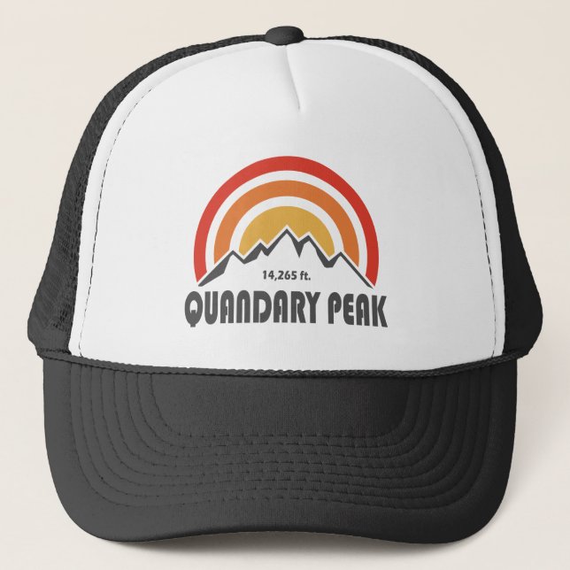 Quandary Peak Trucker Hat (Front)