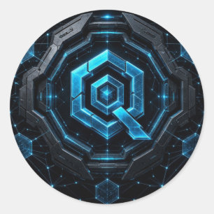 Quant Overledger Circuit Hex Sticker