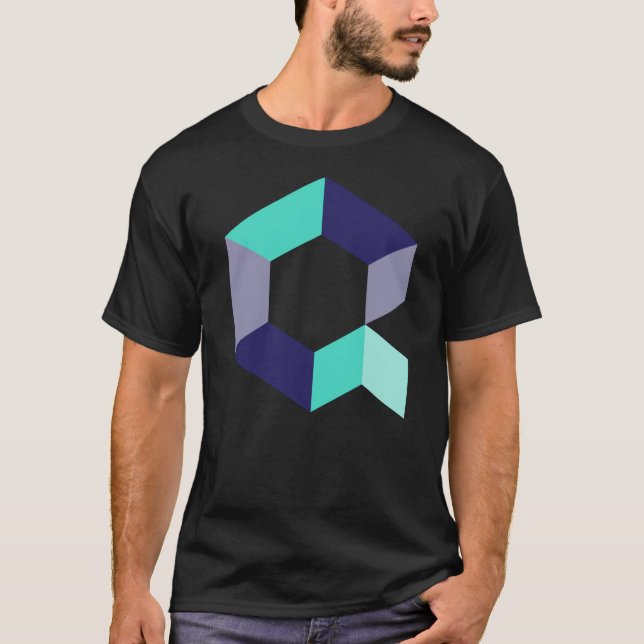 Quant QNT Crypto Cryptocurrency Blockchain Coin Lo T-Shirt (Front)