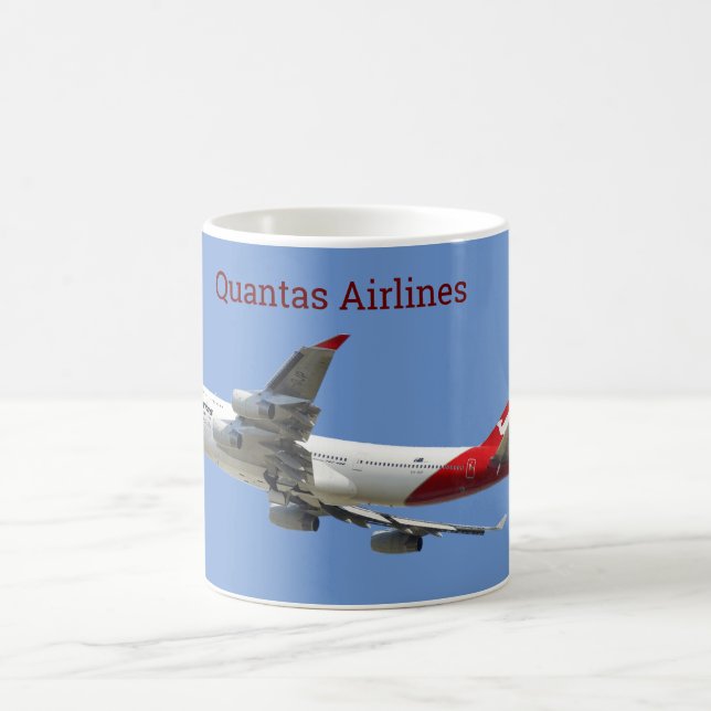 QUANTAS AIRLINES AUSTRALIA COFFEE MUG (Center)
