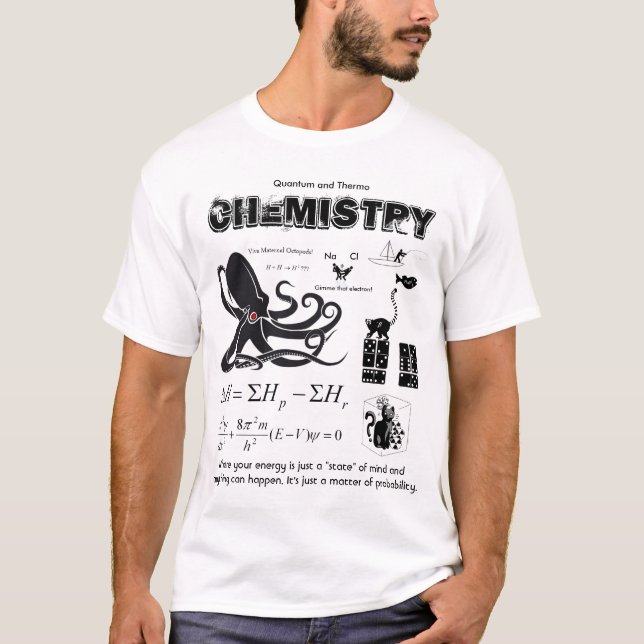 quantum and thermo chemistry T-Shirt (Front)