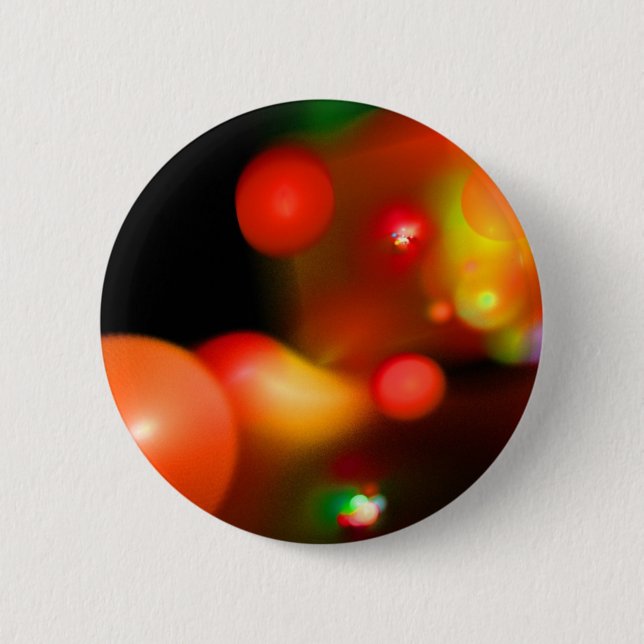 QUANTUM BUBBLES 6 CM ROUND BADGE (Front)
