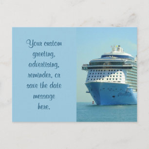 Quantum Calling Custom Announcement Postcard