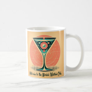 Quantum Entanglement Atomic Martini Club Cocktail Coffee Mug