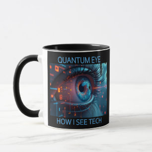 Quantum Eye Tech right hand combo mug