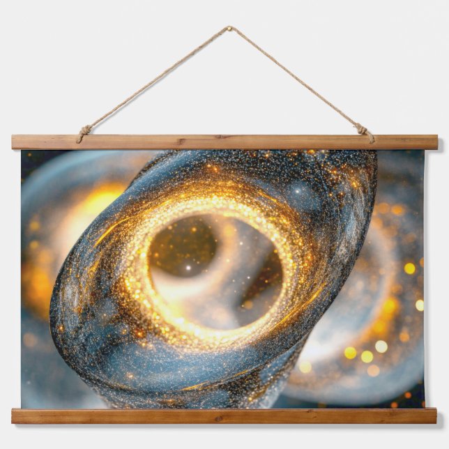 Quantum Foam Hanging Tapestry (Front)