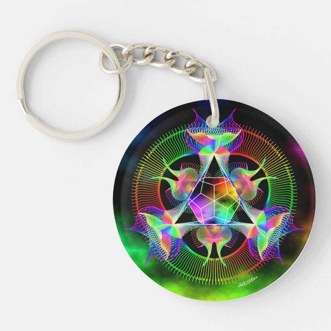 Quantum Leap/Convergence Key Ring (Front)