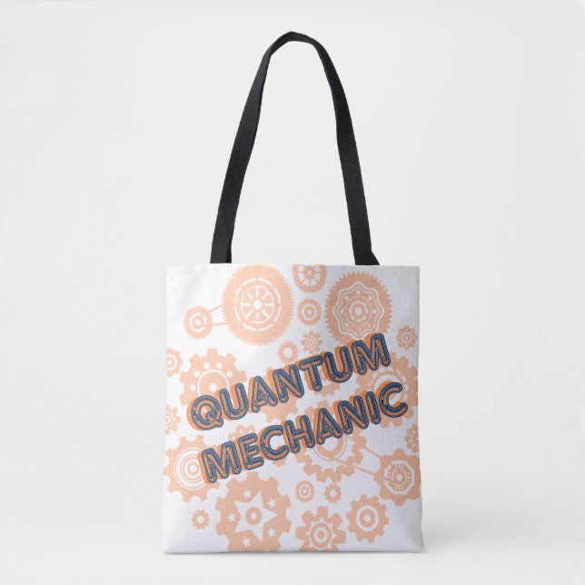 Quantum Mechanic Physics Lover Allover Print Tote  (Front)