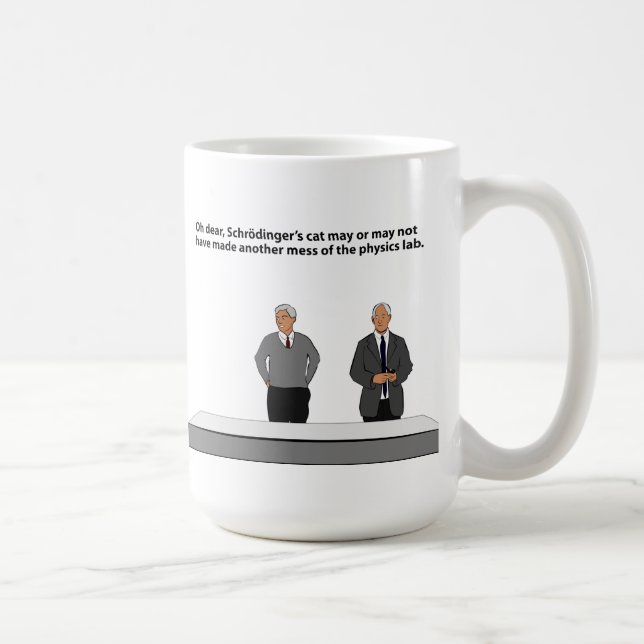 Quantum Mechanics Coffee Mug (Right)