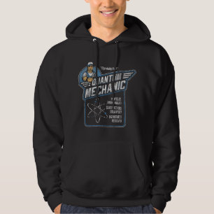 Quantum Mechanics, Funny Subatomic Physics Pun, Sc Hoodie