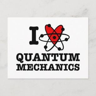 Quantum Mechanics Postcard