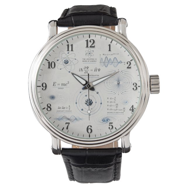 Quantum Physics Science Classroom Watch (Front)