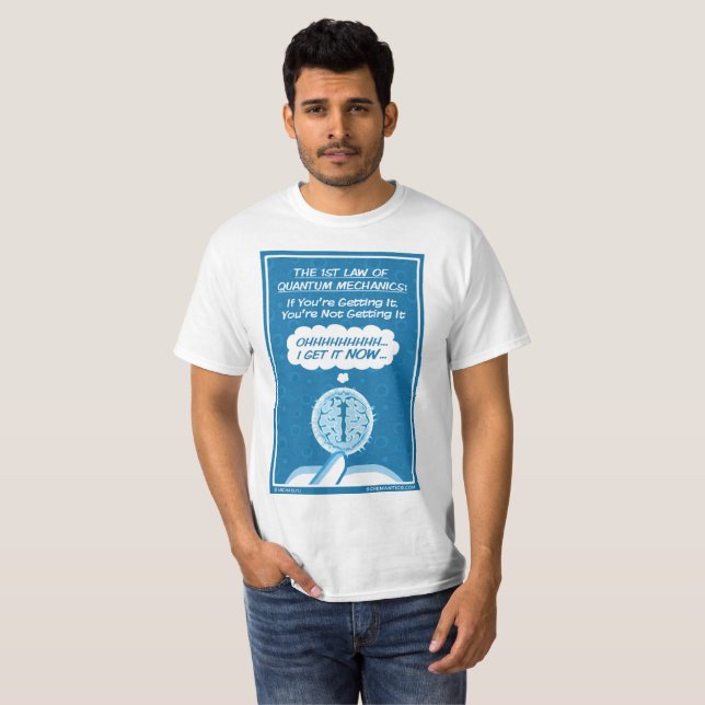 Quantum Qualm Men's T-Shirt (Front Full)