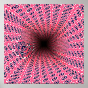 Quantum Ramanujan Tunnels Geometric Pattern  Poster