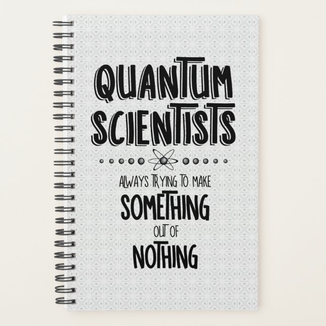 Quantum Scientists Planner (Front)