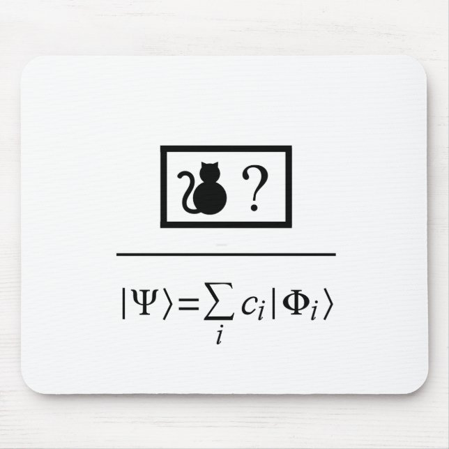 Quantum Superposition Mouse Pad (Front)