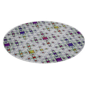 Quantum Weave  Cutting Board