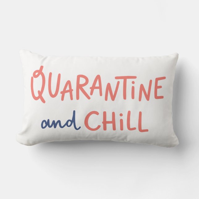 Quarantine and Chill Lumbar Cushion (Front)