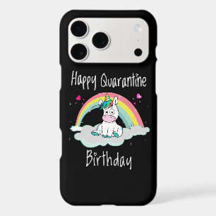 Quarantine Birthday Unicorn rainbow
