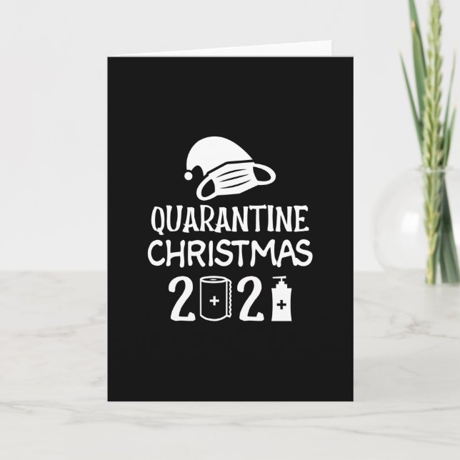 Quarantine Christmas 2021-christmas-funny Card (Front)