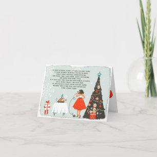 Quarantine Christmas Poem Illustrated Holiday Card