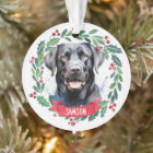 Quarantine Christmas Ruff Year Face Mask Santa Dog
