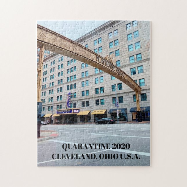 QUARANTINE CLEVELAND OHIO 2020 JIGSAW PUZZLE (Vertical)