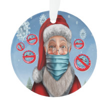 Quarantine Humour - See Back... Ornament